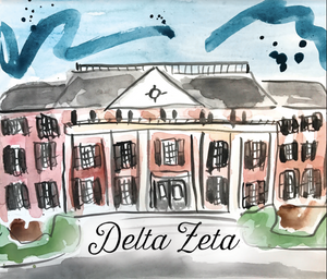 Delta Zeta House Blanket