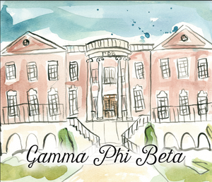 Gamma Phi Beta House Blanket
