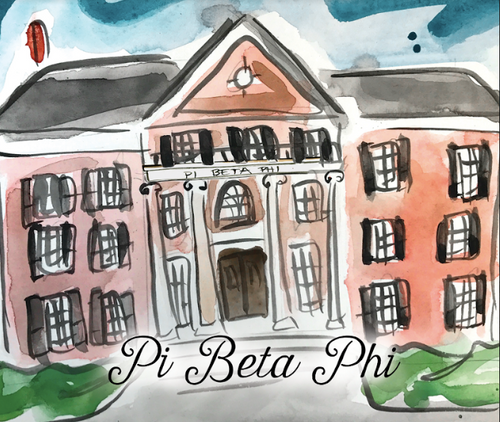 Pi Beta Phi House Blanket