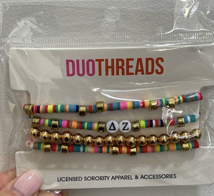 Delta Zeta Beaded Bracelets