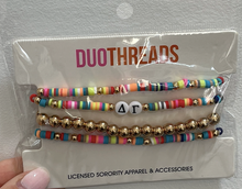 Delta Gamma Beaded Bracelets