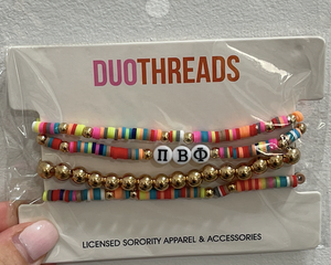Pi Beta Phi Beaded Bracelets
