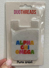 Alpha Chi Omega Shimmer Phone Wallet