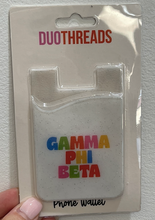 Gamma Phi Beta Shimmer Phone Wallet