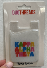 Kappa Alpha Theta Shimmer Phone Wallet