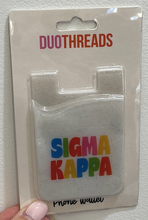 Sigma Kappa Shimmer Phone Wallet