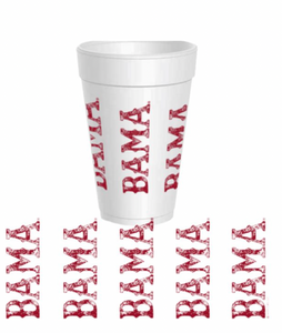 Bama Foam Cups
