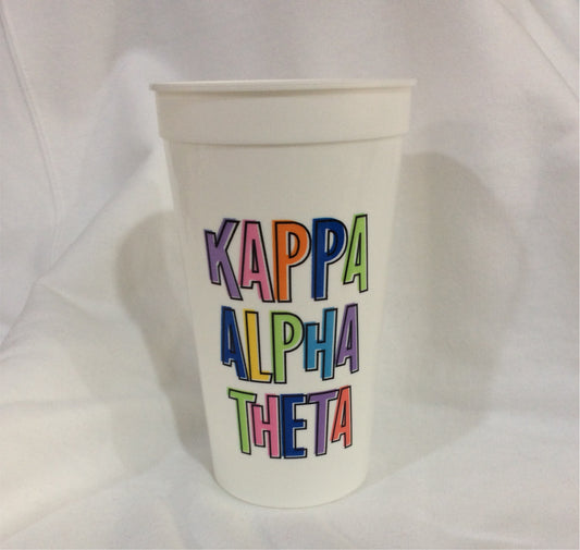Kappa Alpha Theta Stadium Cup