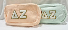 Delta Zeta Chenille Cosmetic Bag