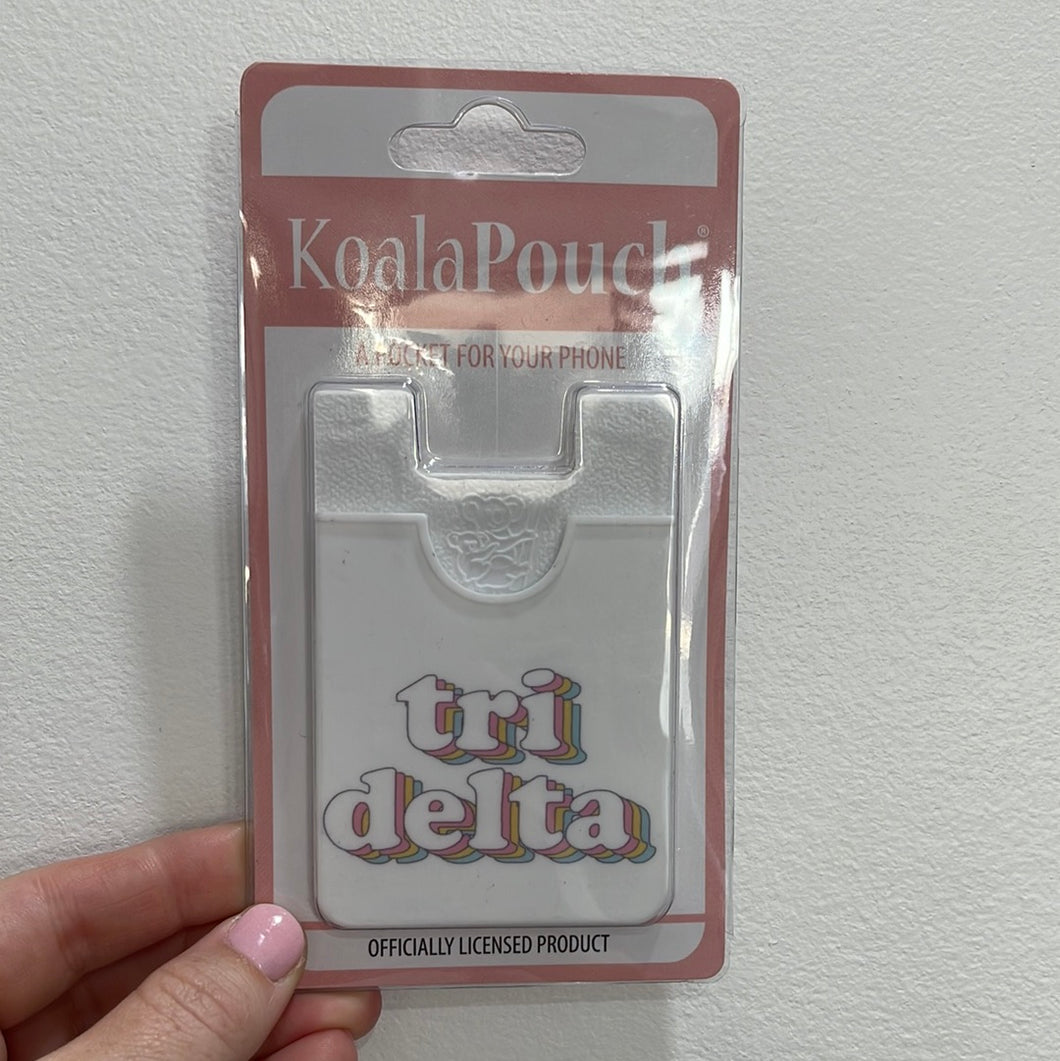 Delta Delta Delta Phone Wallet