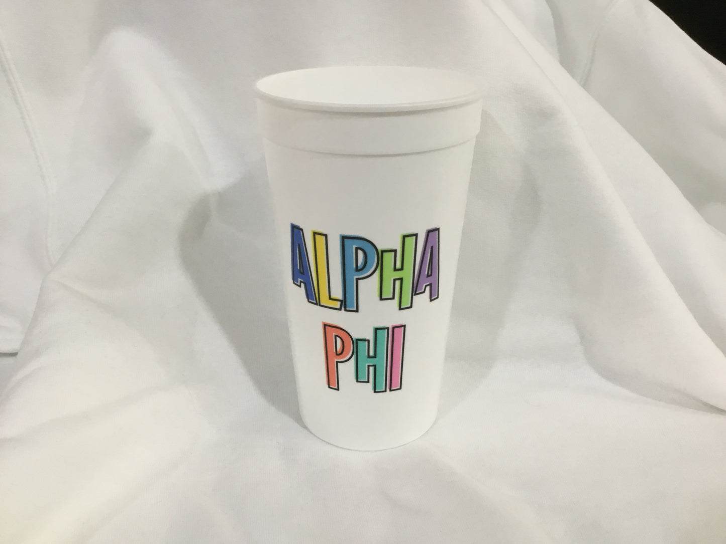 Alpha Phi Colorful Stadium Cup