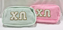 Chi Omega Chenille Cosmetic Bag